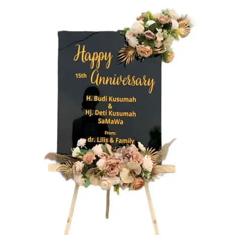 Papan Bunga Akrilik Karangwungu