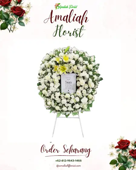 Krans Bunga Duka Karangwungu